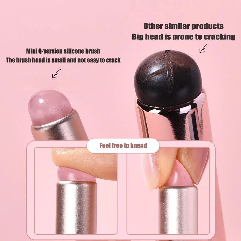 1Pcs Nail Art Silicone Applica - đánh giá và giá Contour Palette Stick