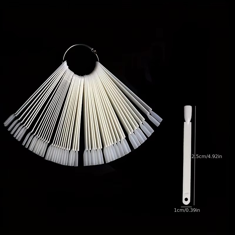 50 Nail Sample Sticks with Rin - đánh giá và giá Contour Palette Stick